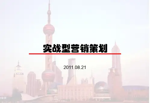 实战型营销策划-屠剑峰