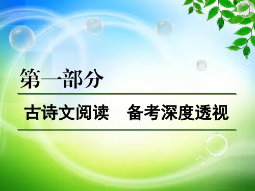 高考语文金版教程第1部分