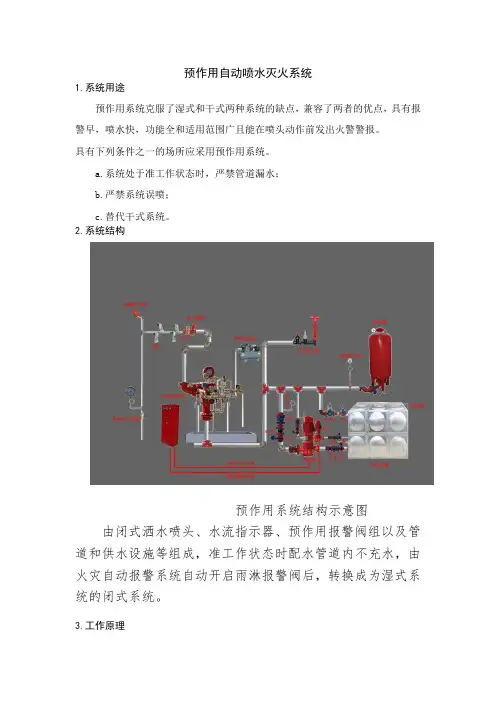 预作用自动喷水灭火系统基本知识讲解