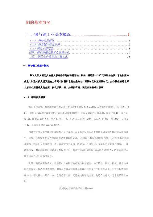 铜知识