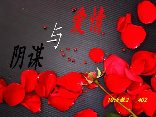 阴谋与爱情