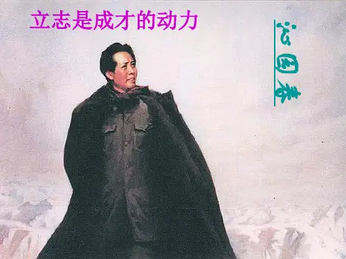 沁园春长沙(公开课)PPT课件