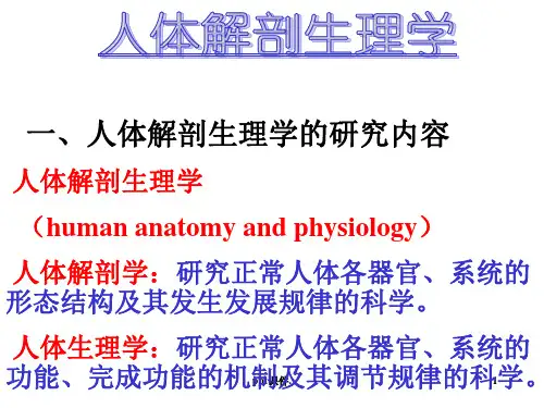 人解绪论ppt课件