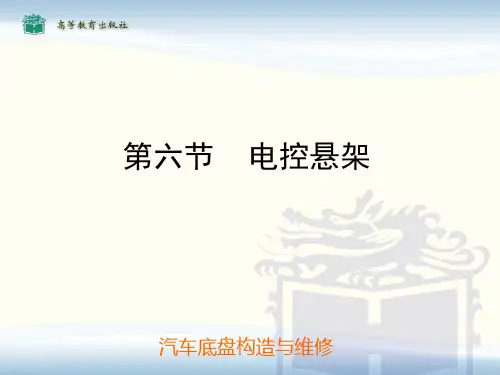 第六节:电控悬架