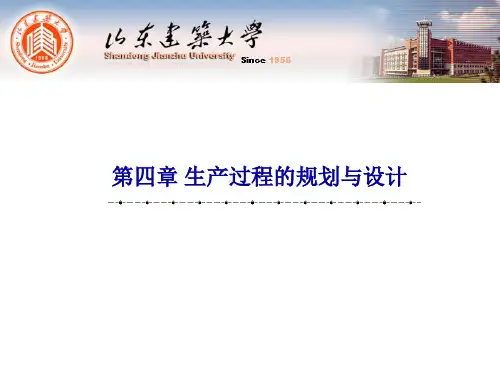生产过程的规划与设计方案(61张)PPT