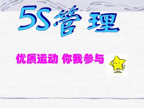 5S管理文件