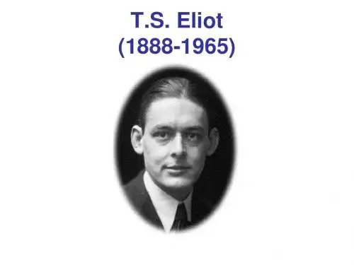 美国文学T.S.Eliot