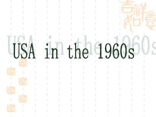 USA in the 1960s