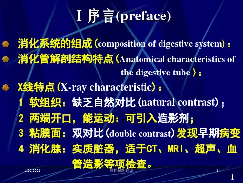 消化系统总论培训课件