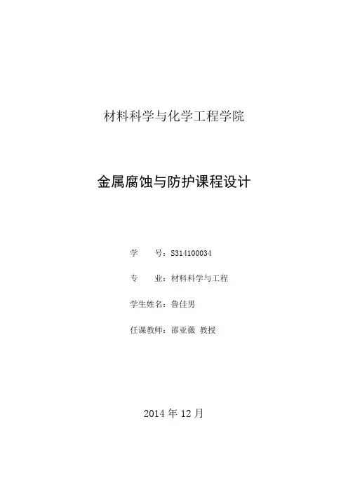 金属腐蚀与防护 2