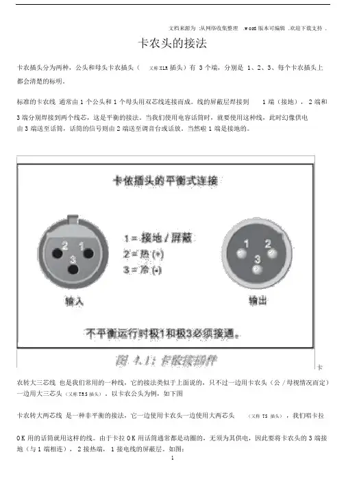 卡农头的接法.docx