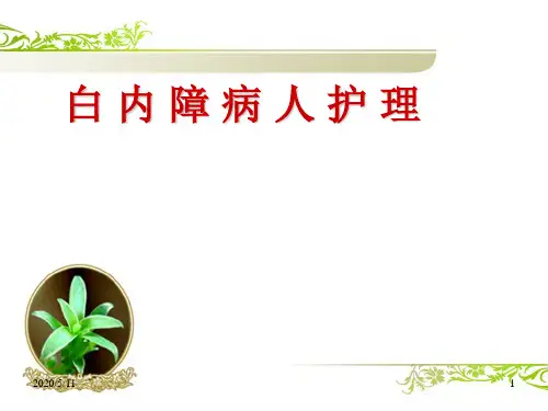 白内障课件讲义