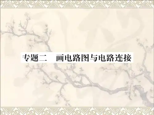 2017年秋九年级物理全册专题二画电路图与电路连接课件(新版)新人教版