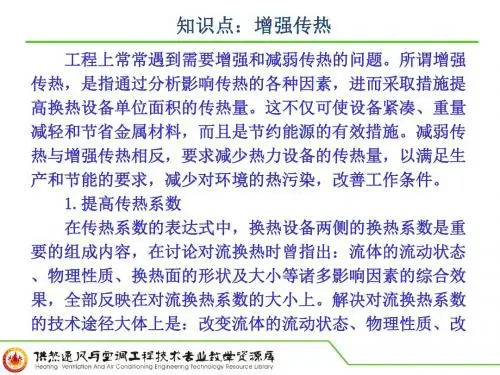 知识点：增强传热PPT.