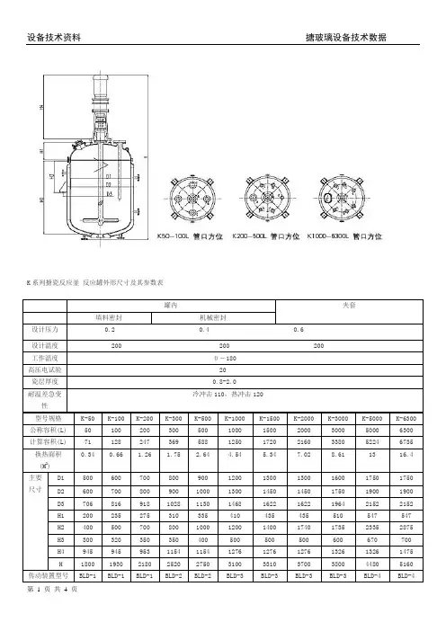 搪玻璃设备