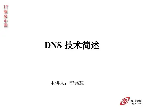 DNS技术简述