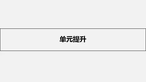 高考政治 一轮复习 第十五单元 单元提升 新人教版