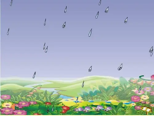 部编版一年级语文上册课文8《雨点儿》