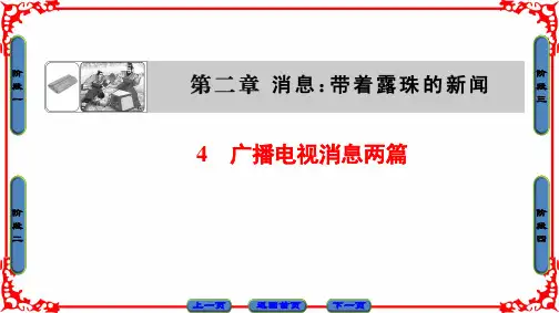 消息：带着露珠的新闻ppt课件二十八