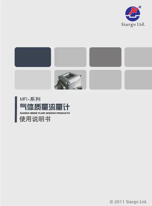 矽翔MEMS气体质量流量计