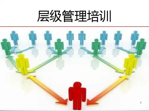 层级管理PPT课件