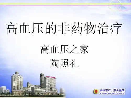 高血压的非药物治疗