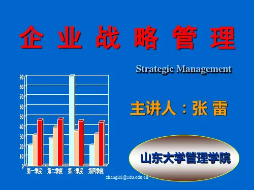 《战略管理》课程(ppt+167)