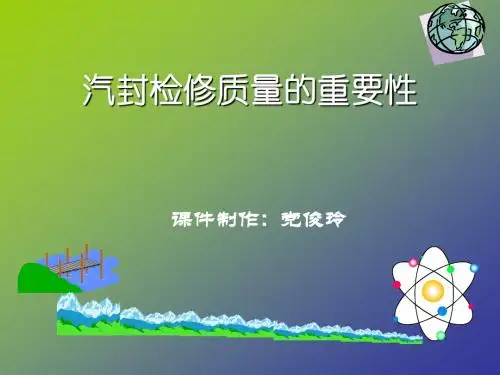 汽封检修质量