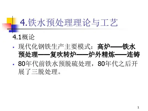 铁水预处理理论与工艺