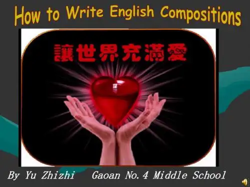 2012年语文中考写作辅导课件