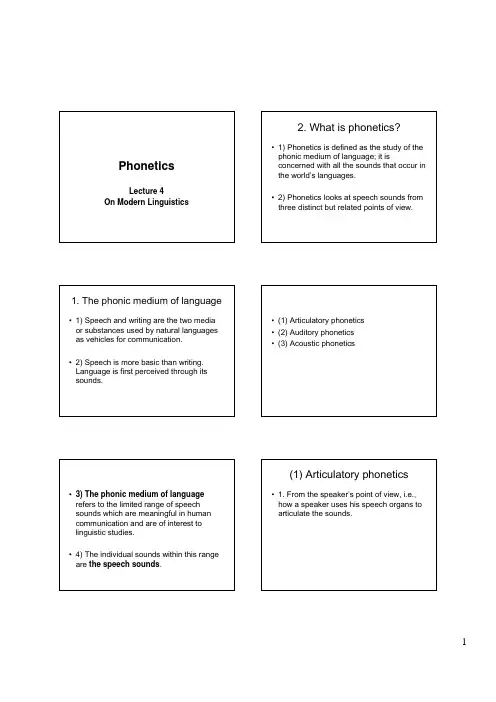 04 Phonetics
