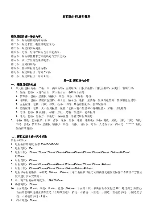 橱柜设计师培训
