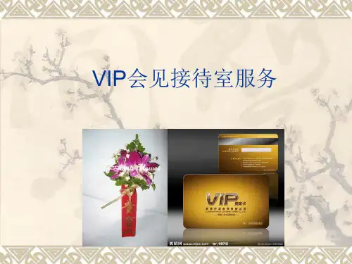 宴会会见式vip接待服务资料
