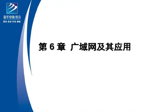 第 6 章  广域网及其应用