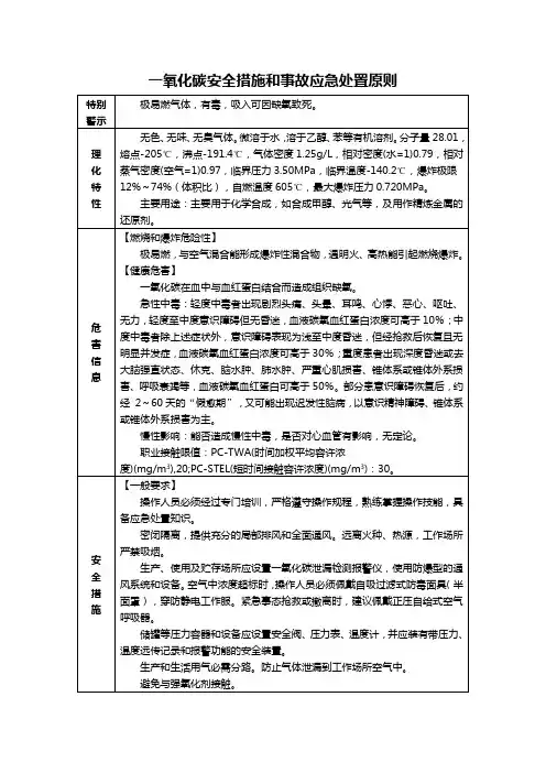 一氧化碳