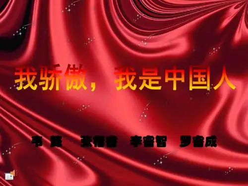 我骄傲我是中国人12