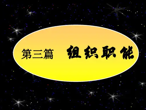 第七章 组织结构设计1