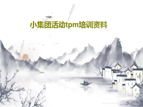 小集团活动tpm培训资料共46页文档