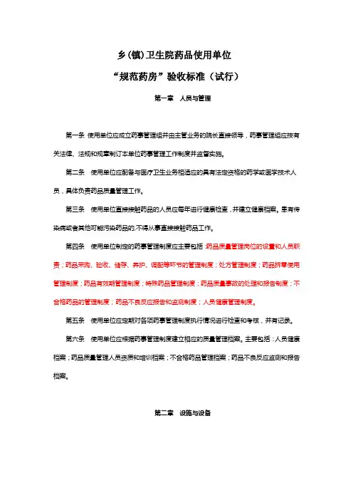 规范药房