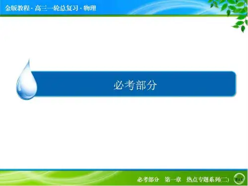 高三物理新一轮总复习课件热点专题】系列2——八法求