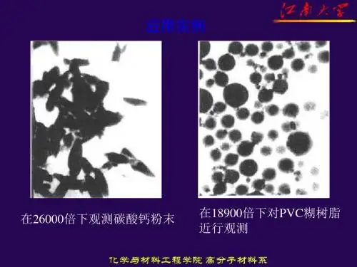 显微分析技术.电子显微镜-2