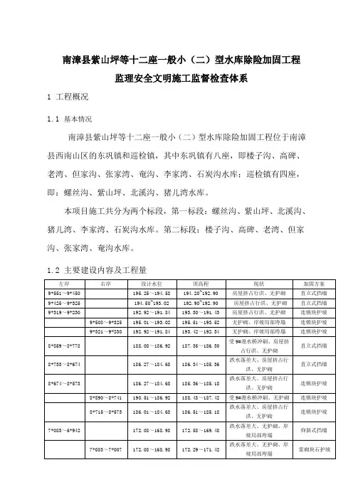 监理安全文明施工体系