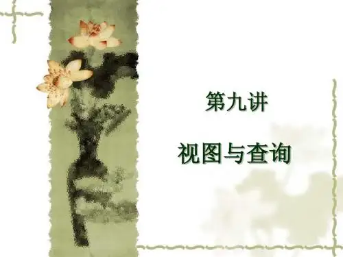 vfp第九讲