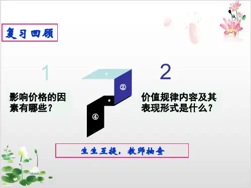 人教版_价格变动的影响全文课件PPT