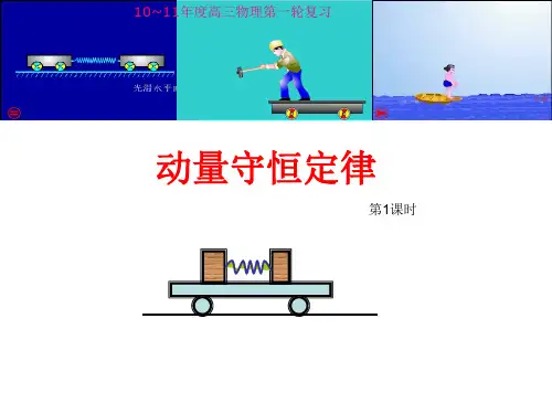 动量守恒