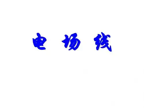高二物理电场线