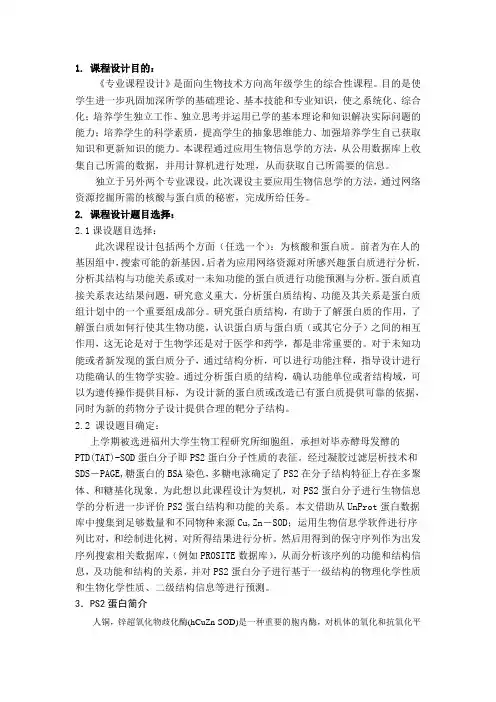 课程设计