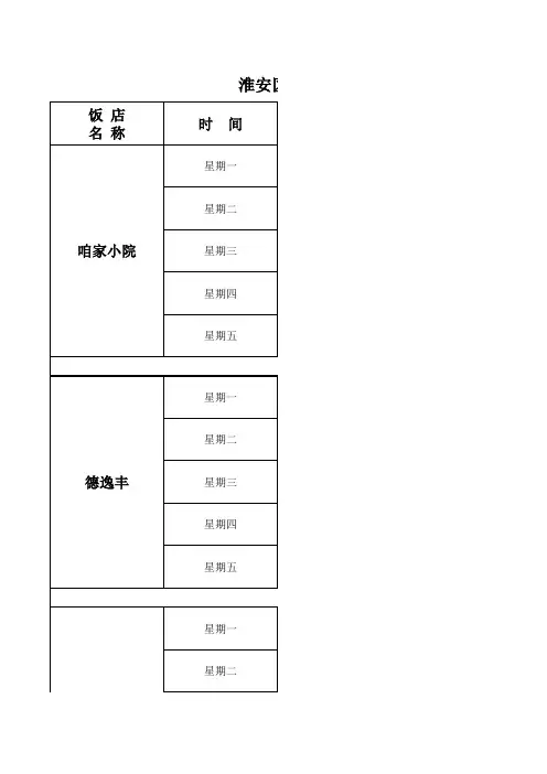 工作午餐点1月6至10日菜谱(2)