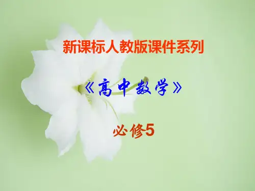 解三角形应用举例PPT教学课件