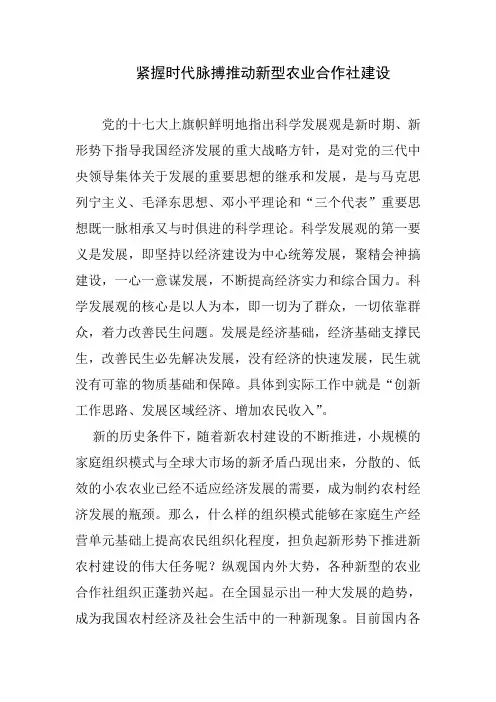 合作社讲话稿